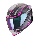 SCORPION Integralhelm EXO - 1400 EVO II AIR ACCORD Mattschwarz Rosa ECE R22.06