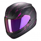 Scorpion Integral Helm EXO-390 BEAT Matt Schwarz-Pink XS-L