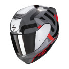 SCORPION Integralhelm EXO-391 AROK Grau Rot Schwarz ECE R22.06