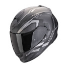 SCORPION Integralhelm EXO-491 KRIPTA Mattschwarz Silber ECE R22.06