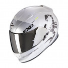Scorpion Integral Helm EXO-510 AIR PIQUE Perlmutt Weiss-Silber XS-2XL