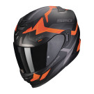 SCORPION Integralhelm EXO-520 EVO AIR ELAN Mattschwarz Orange ECE R22.06