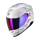 SCORPION Integralhelm EXO-520 EVO AIR MELROSE Perlweiss Rosa ECE R22.06