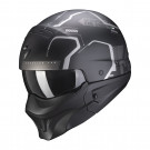 Scorpion Jet Helm EXO-COMBAT EVO RAM Matt Schwarz-Silber XS-2XL