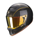 SCORPION Integralhelm EXO HX1 CARBON SE Schwarz Gold ECE R22.06