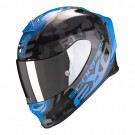 Scorpion Integral Helm EXO-R1 AIR OGI Dark Silber-Blau XS-XL