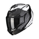 SCORPION Klapphelm EXO-TECH EVO ANIMO Schwarz Weiss ECE R22.06