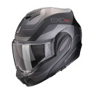 SCORPION Klapphelm EXO-TECH EVO PRO COMMUTA Mattschwarz Silber ECE R22.06