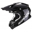 Scorpion Moto Cross Helm VX-16 AIR SOLID Schwarz XS-2XL