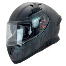 Bores Gensler Motorrad Integralhelm mit Sonnenblende Apex Carbon ECE22.06 Dekor Matt - XS bis 2XL