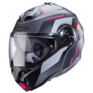 Caberg Klapphelm Duke Evo Move matt-gun metallic_schwarz-Fuchsia - Größe XS-M