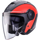 Caberg Jethelm Soho Milano matt-schwarz_rot - Größe XS-2XL