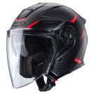 Caberg Jethelm Flyon II Boss matt-grau_rot-schwarz - Größe XS-XL