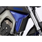 BODYSTYLE Sportsline Kühlerseitenverkleidung grau Night Fluo passt für Yamaha MT-09