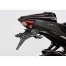 PROTECH V-SHAPE Kennzeichenhalterset schwarz passt für Yamaha MT-07, Motocage, 