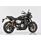 HURRIC Supersport Auspuff schwarz EG-BE passt für YAMAHA XJR1300(07-16)