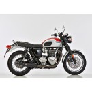 SHARK Retro Classic Auspuff schwarz-matt EG-BE e24 00044G passt für TRIUMPH Bonn