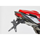 PROTECH X-SHAPE Kennzeichenhalter  passt für SUZUKI SV 650(16-24)/SV 650 X(18-24