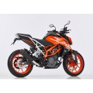 SHARK DSX-7 Auspuff Short schwarz-matt EG-BE passt für KTM 125 Duke(17-20)/250 D