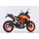 SHARK DSX-10 Auspuff Short schwarz-matt EG-BE passt für KTM RC 125, 390, 125, 390, 250 Duke