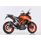 SHARK Street GP Auspuff Short Carbon EG-BE passt für KTM RC 125, 390, 125, 390, 250 Duke