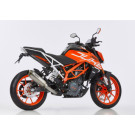 SHARK SRC 4 Auspuffanlage Carbon EG-BE passt für KTM 125 Duke(17-20)/250 Duke(17