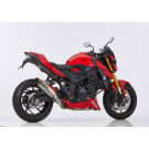 SHARK SRC 4 Auspuff Short Titan EG-BE passt für SUZUKI GSR 750(11-16)/GSX-S 750(