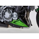 Sportsline Bugspoiler grün/schwarz Candy Lime Green/Metallic Spark Black, 660 ABE passt für Kawasaki Z900 2017-2019