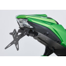 PROTECH X-SHAPE Kennzeichenhalter  passt für Kawasaki Z650, Ninja 650,