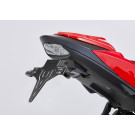 PROTECH V-SHAPE Kennzeichenhalter schwarz passt für SUZUKI GSX-S 750(17-21)