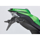 PROTECH V-SHAPE Kennzeichenhalter schwarz passt für KAWASAKI Z H2(20-22)/Z H2(23