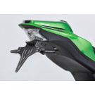 PROTECH V-SHAPE Kennzeichenhalterset schwarz passt für KAWASAKI Z H2(20-22)/Z H2