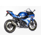 SHARK SRC 4 Auspuff Short Titan EG-BE passt für SUZUKI GSX-R 125(17-21)/GSX-S 12
