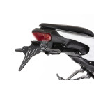 PROTECH V-SHAPE Kennzeichenhalterset schwarz passt für HONDA CB125R(21-24)/CB125