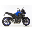 HURRIC Supersport Auspuffanlage  silber EG-BE passt für Yamaha MT-09 & SP, XSR900
