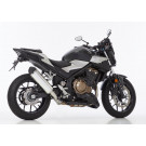 SHARK DSX-5 Auspuff silber EG-BE passt für Honda CBR500R, CB500F & X