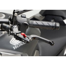 PROTECH Bremshebel Race schwarz Versteller rot ABE passt für HONDA CB500 Hornet(24-24)/CB500F(22-24)/CB500X(22-24)/CB600 Hornet(98-02)/CB600 Hornet(03-06)/CB600 Hornet(07-13)/CB600 S Hornet(02-06)/CB6
