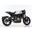 HURRIC TEC One Auspuff Short schwarz EG-BE passt für Husqvarna Svartpilen 701, Vitpilen 701