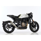 SHARK SRC 4 Auspuffanlage Short Titan EG-BE passt für HUSQVARNA Svartpilen 701(1