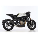 SHARK DSX-10 Auspuff Short schwarz-matt EG-BE passt für HUSQVARNA Svartpilen 701