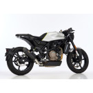 SHARK DSX-7 Auspuff Short schwarz EG-BE passt für HUSQVARNA Svartpilen 701(18-20
