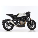 SHARK DSX-7 Auspuff Short silber EG-BE passt für HUSQVARNA Svartpilen 701(18-20)