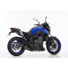 SHARK DSX-7 Auspuffanlage Short schwarz-matt EG-BE passt für YAMAHA MT-07(21-24)
