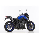SHARK DSX-10 Auspuffanlage  Short schwarz-matt EG/BE passt für YAMAHA MT-07(21-2