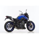 SHARK SRC 4 Auspuffanlage Short Carbon EG-BE passt für YAMAHA MT-07(21-24)/MT-07