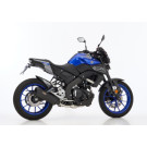 SHARK DSX-10 Komplett Anlage (1-1) schwarz-matt EG/BE passt für YAMAHA MT-125(21