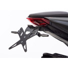 V*PROTECH X-SHAPE Kennzeichenhalter schwarz passt für DUCATI Monster(21-24)/Mons
