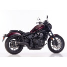 FALCON Double Groove Auspuff schwarz-matt EG-BE passt für HONDA CMX1100 Rebel(21