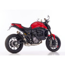 SHARK SRC 4 Auspuff Short schwarz EG-BE passt für DUCATI Monster(21-24)/Monster 