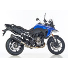 V*SHARK DSX-7 Auspuff schwarz-matt EG-BE passt für SUZUKI V-Strom 800(23-24)/V-S